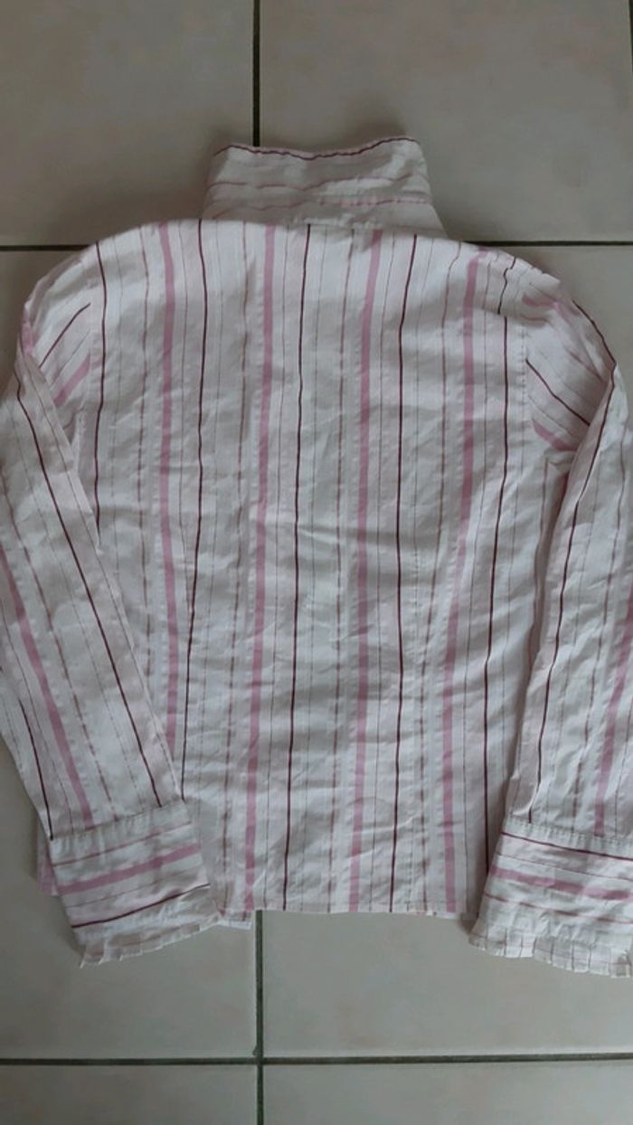 Chemise manche longue à rayures femme - photo numéro 5