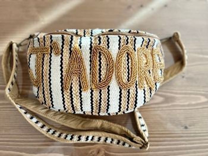Sac banane  tendance perles dorées – J’adore - photo numéro 7