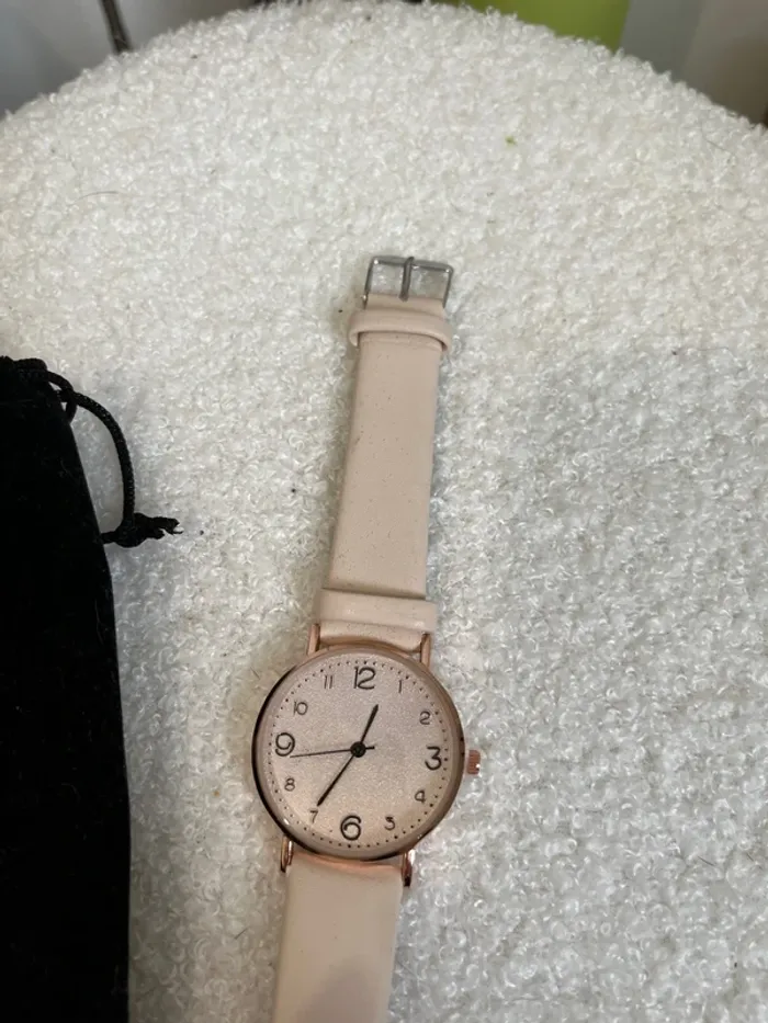 Montre shaarms beige rosé - photo numéro 2