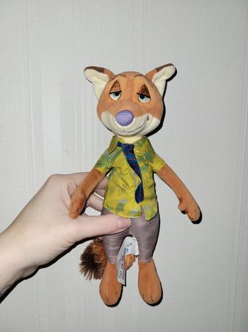 Peluche renard zootopie nick