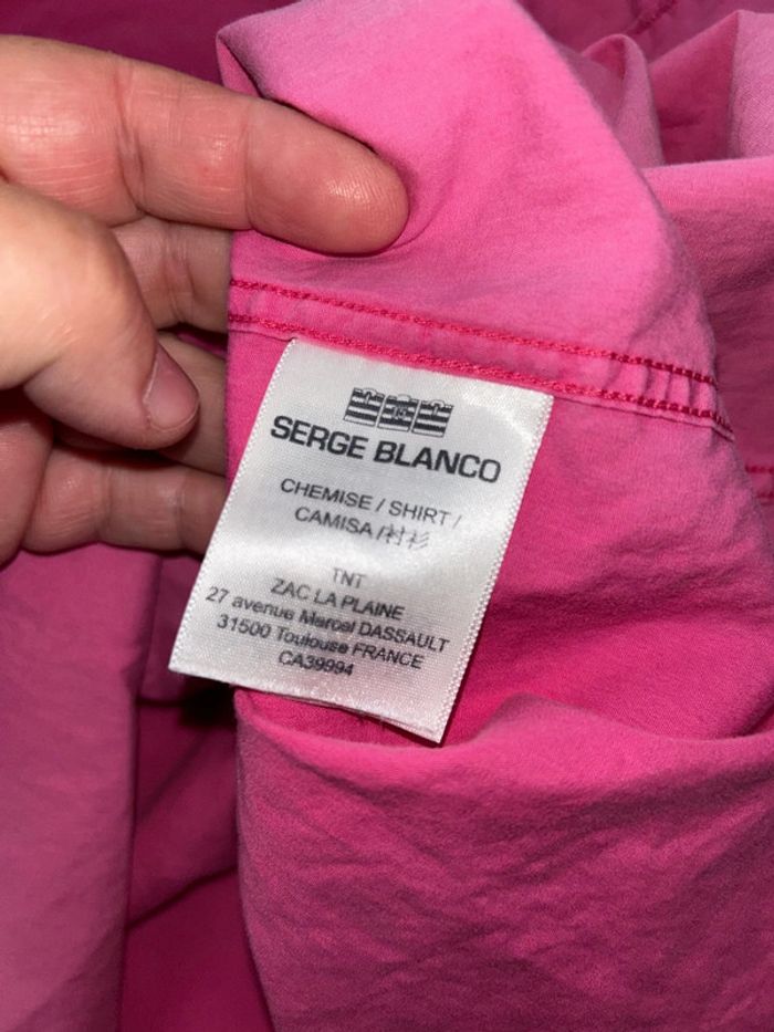 Chemise rugbyman#Serge Blanco Club#taille L - photo numéro 3