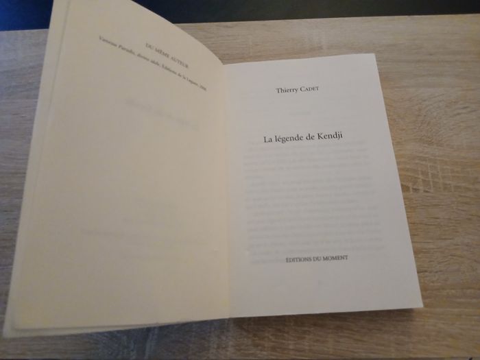 Livre la légende de Kendji - photo numéro 3