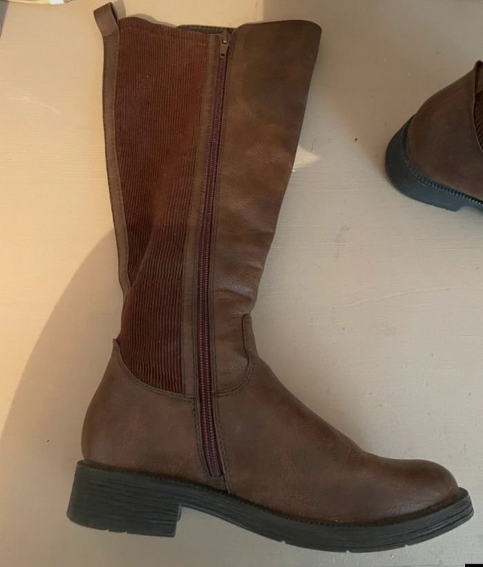 Bottes marron JANA - photo numéro 4