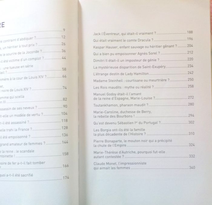 SECRETS D'HISTOIRE TOME 2 par Stéphane BERN Ed. France Loisirs - photo numéro 7