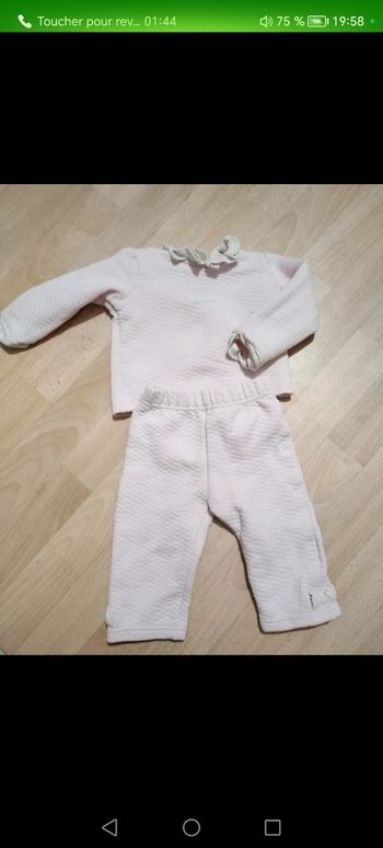 Ensemble bébé rose