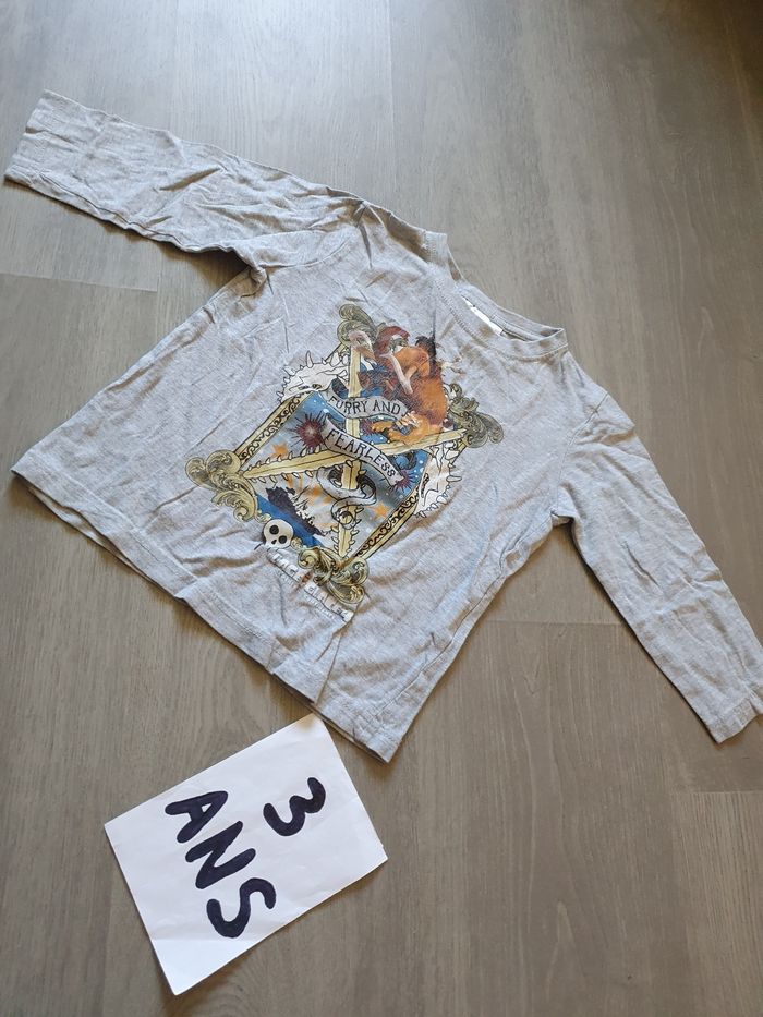 Maillot t-shirt 3ans garçon - photo numéro 2