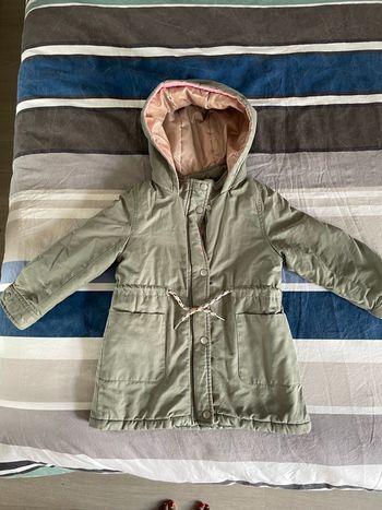 Manteau kaki fille