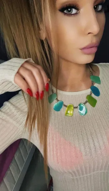 Collier estival 🟢🔵