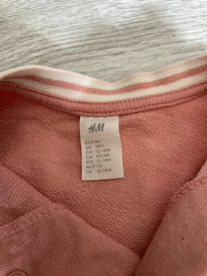 Gilet rose 12-18 mois - photo numéro 3