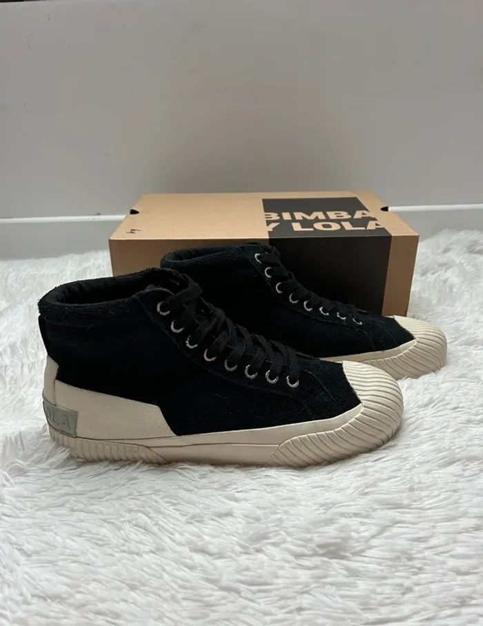 Basket Bimba y Lola en cuir - photo numéro 4