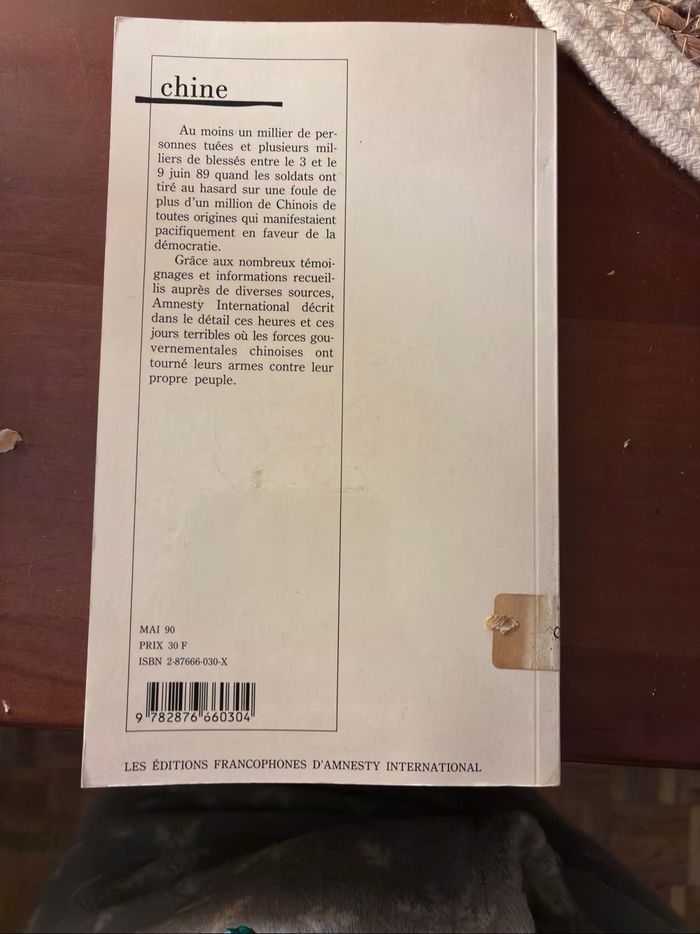 Chine liberté massacree - photo numéro 2
