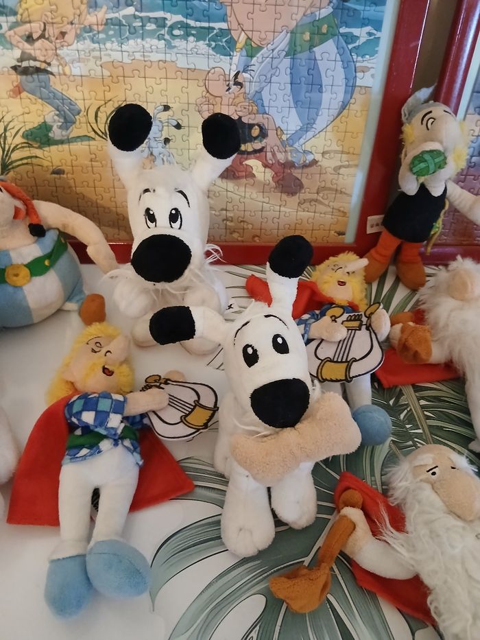 Lot de 27 figurines peluche bd tableau puzzle astérix et obélix - photo numéro 6