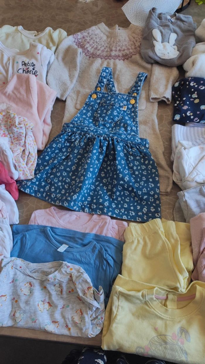 Lot vêtements bébé fille 9 mois hiver 🪾 - photo numéro 4
