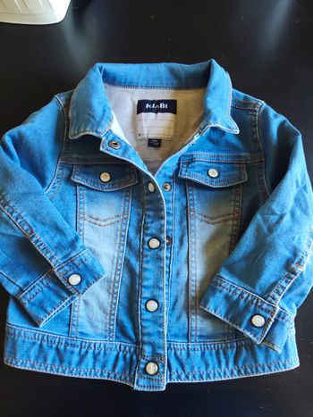 Veste en jean  kiabi