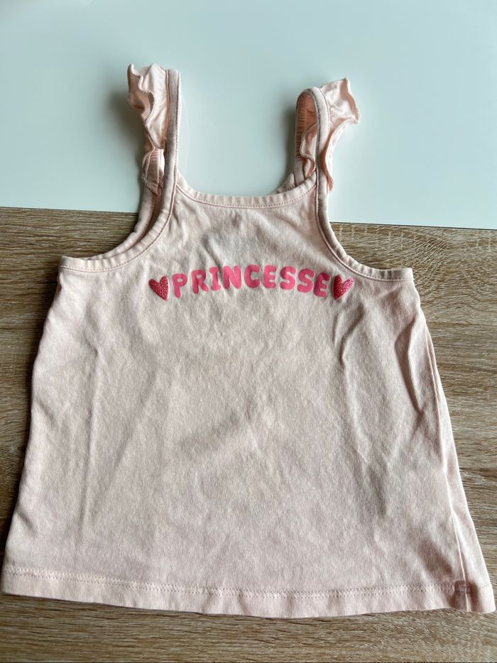 Lot tee shirt fille 18 mois - photo numéro 3