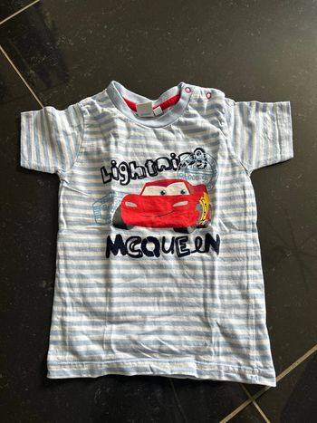T-shirt flash mcqueen 80cm