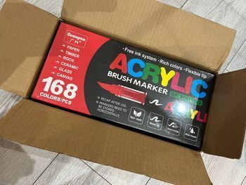 168 feutres acrylique guangNa