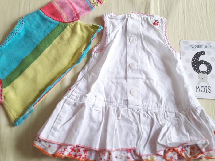 Ensemble Robe gilet Catimini 6m - photo numéro 4