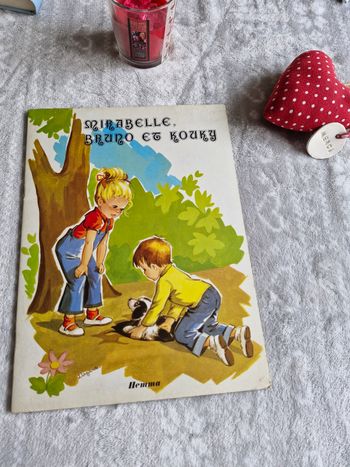 Livre ancien "Mirabelle,Bruno et Kouky"