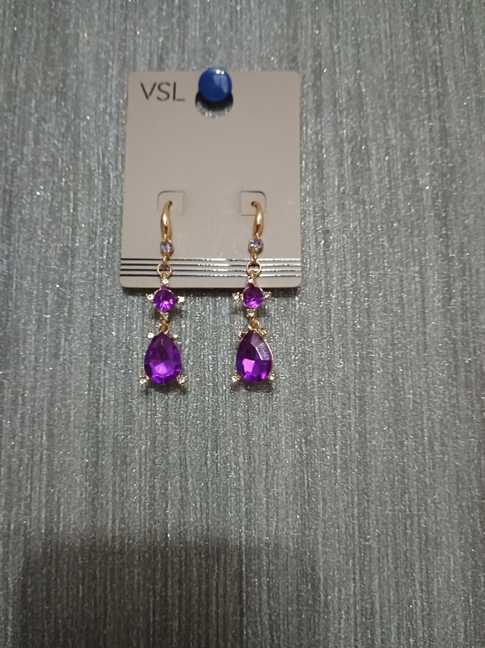Boucles d'oreilles fantaisie