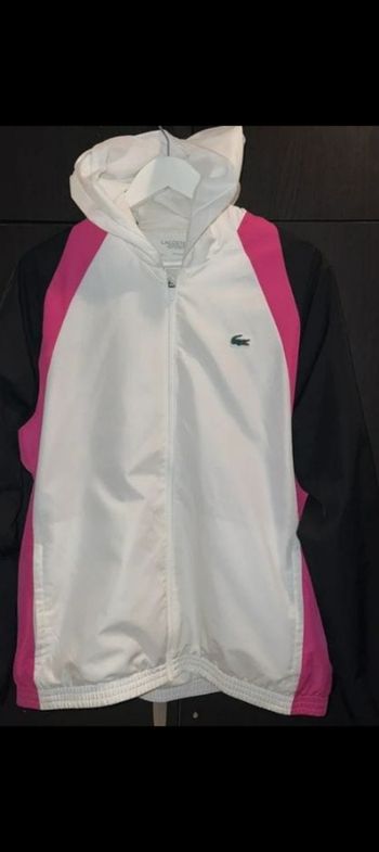 Veste Lacoste rose homme