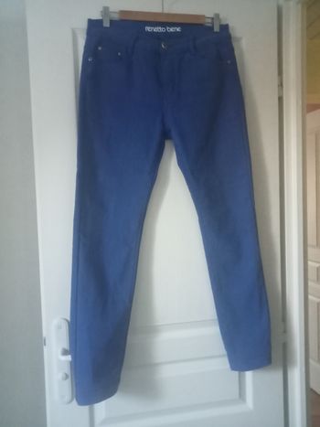 Pantalon bleu renatto bene taille 42
