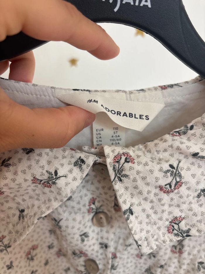 Robe H&M fille taille 5 ans - photo numéro 2