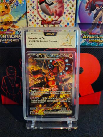 Volcanion ex FA - PCA 9 Near Mint - Pokémon TCG