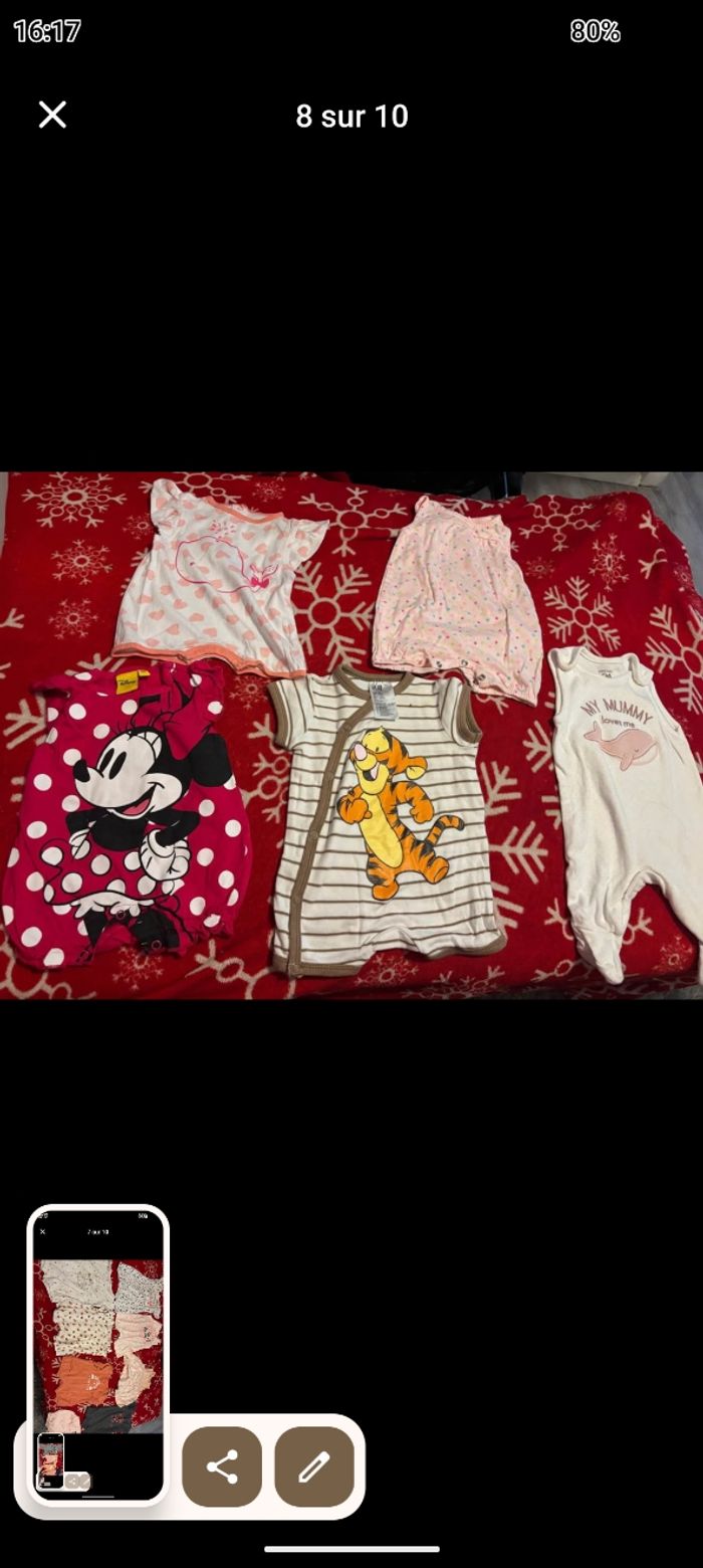 Lot vêtements bb fille - photo numéro 8