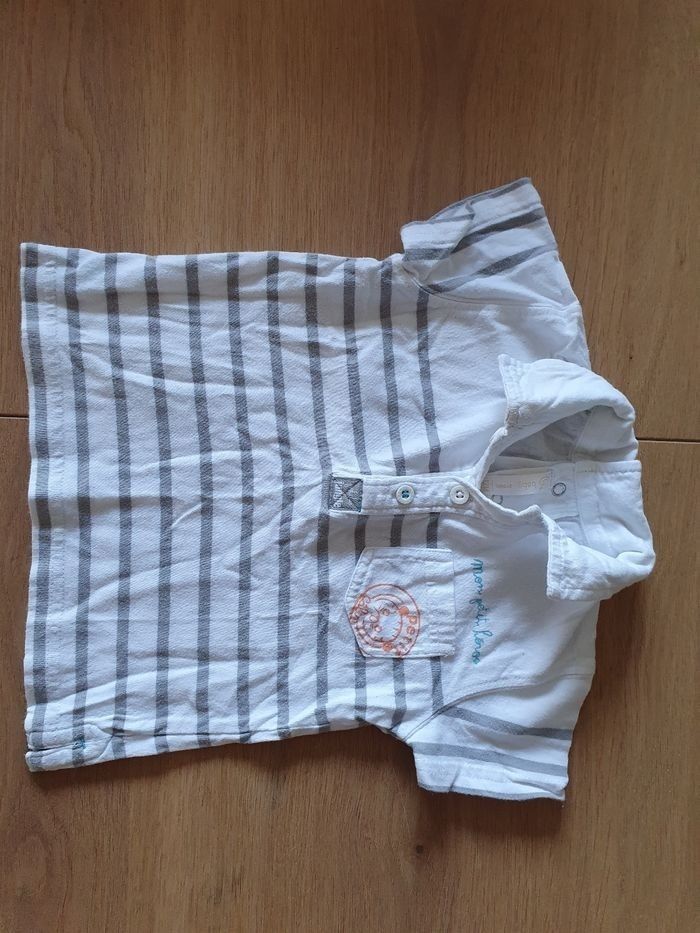 T-shirt 12 mois manches courtes - photo numéro 2