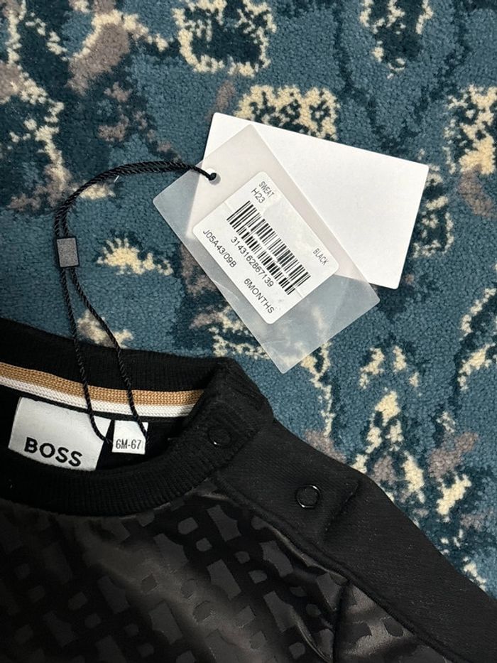 Pull sweatshirt pour bébé garçon 6 mois BOSS 95€ - photo numéro 5