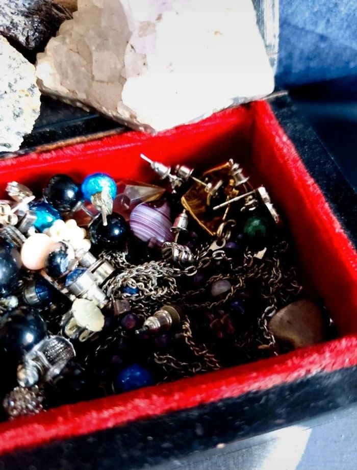 Lot de bijoux en argent et divers - photo numéro 4