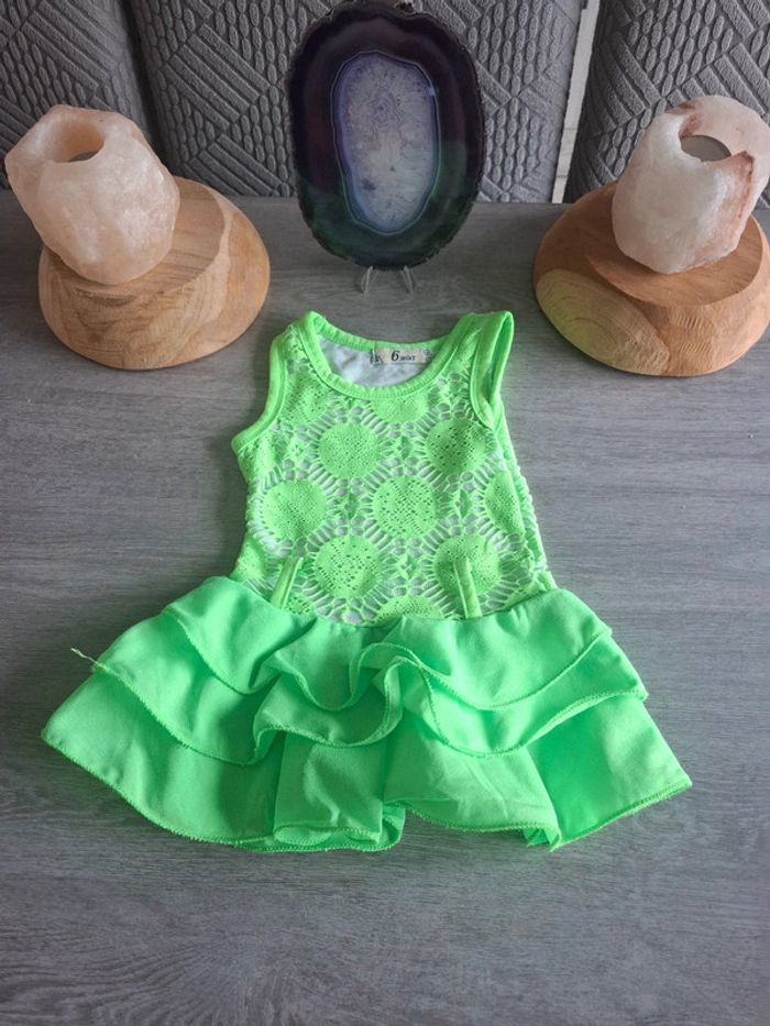 Robe à volants 6 mois