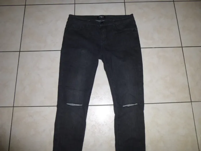 jean gris anthracite OORA taille 40 - photo numéro 2