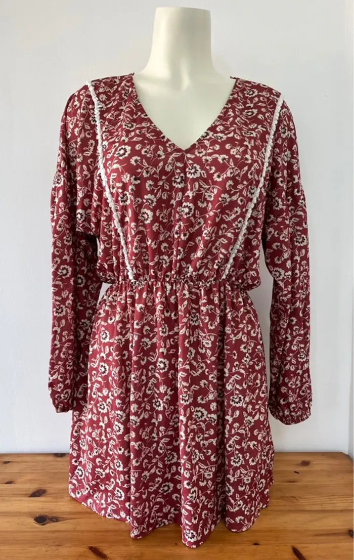 Robe Bohème manches longues
