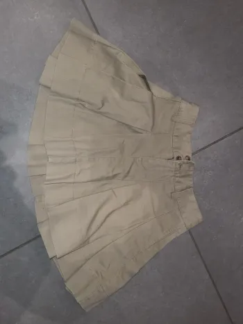 Jupe plissée beige Ralph Lauren
