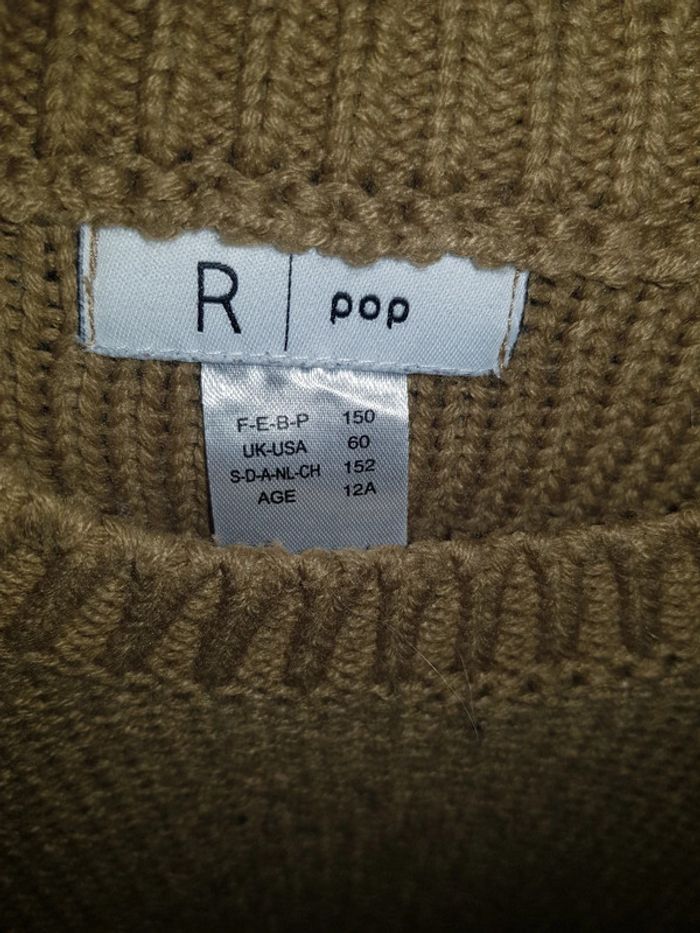 Pull coloris camel - photo numéro 3