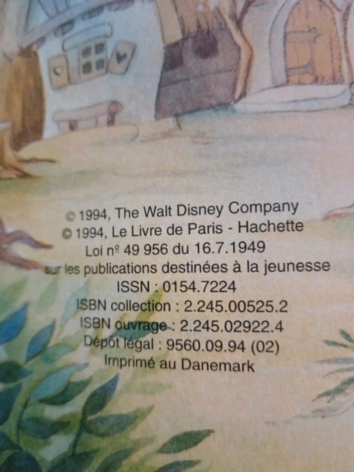 Livre blanche neige et les 7 nains - photo numéro 2