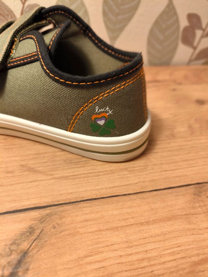 Basket toile kaki 31 - photo numéro 3