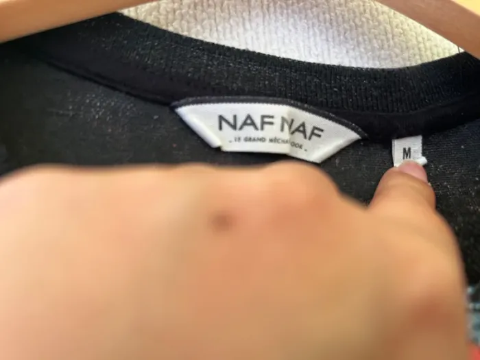 Pull fleuri Naf Naf taille M - photo numéro 4