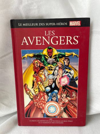 Livre BD Les avengers Le meilleur des super héros Marvel