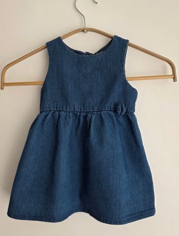 Robe en jean Kiabi, taille 12 mois