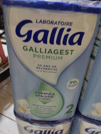 Vend lots lait bébé Gallia