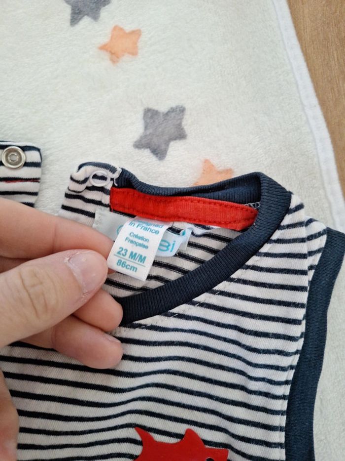 Lot de 2 hauts marins - photo numéro 3