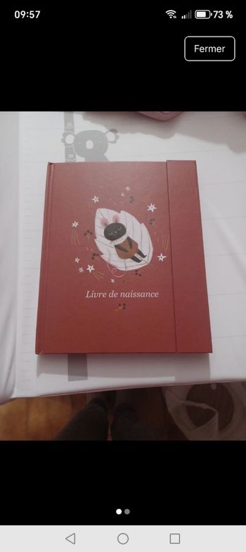 Livre de naissance neuf 