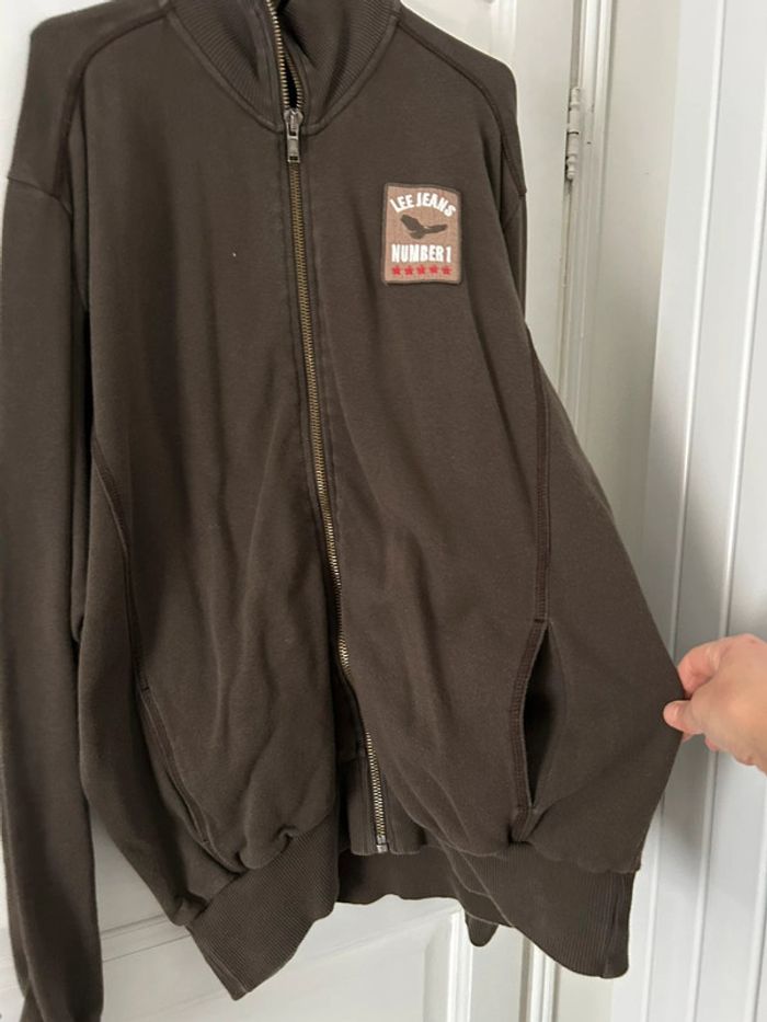 Sweat zippé