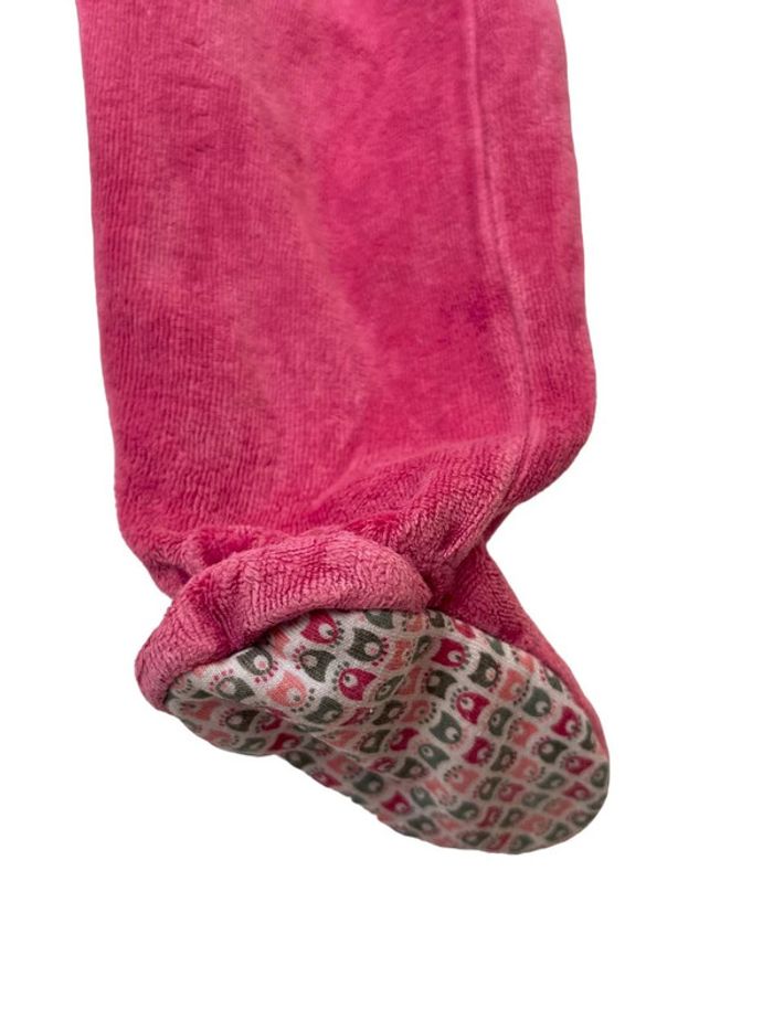Pyjama velours rose - Noukie's 6 mois (68cm) - photo numéro 5