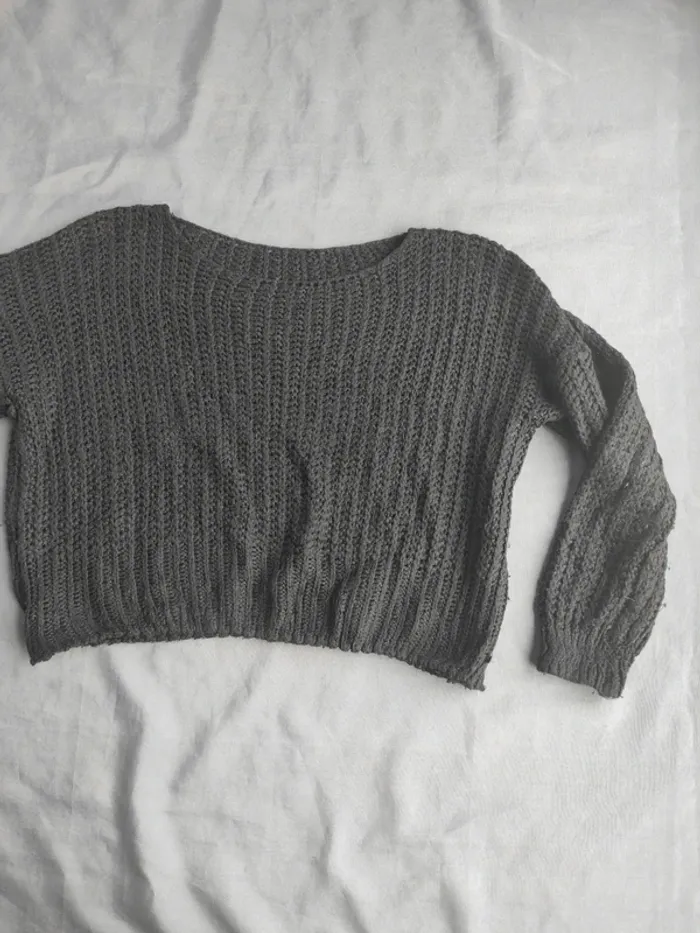 Pull court maille