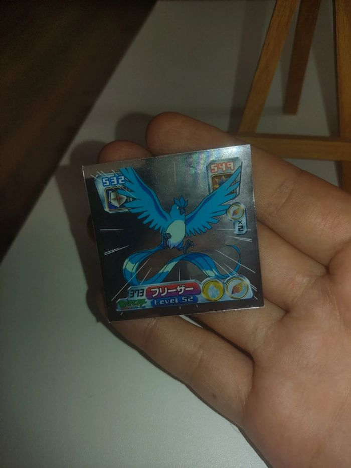 Stickers pokémon artikodin articuno amada 2004 - photo numéro 2