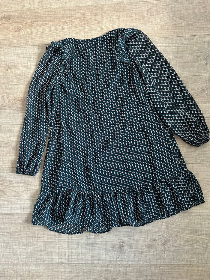 Robe imprimée à manches longues Naf Naf taille 38 excellent état - photo numéro 8